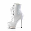 Pleaser - BLONDIER1020 Bottes de plateforme, Pole dance chaussures - Chaussures de pole dance - Blanc Product image